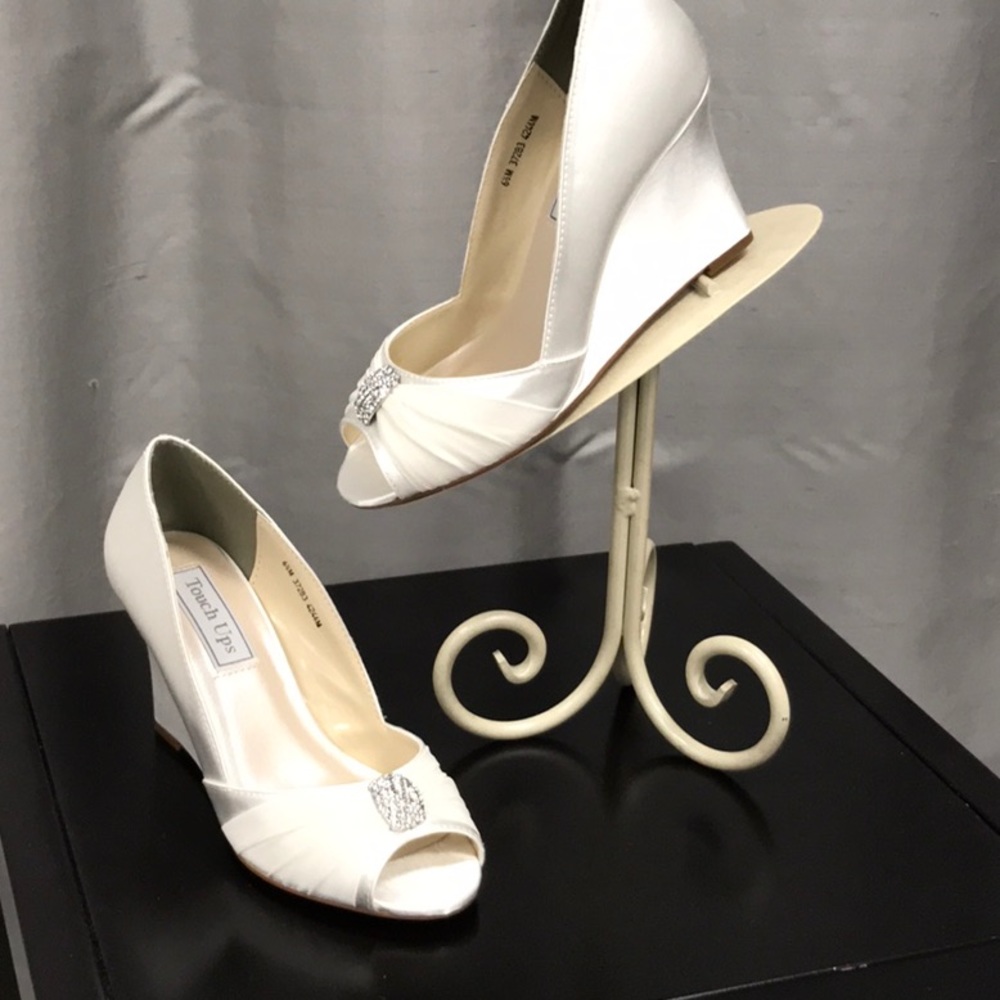 Elegant Bridal Wedges